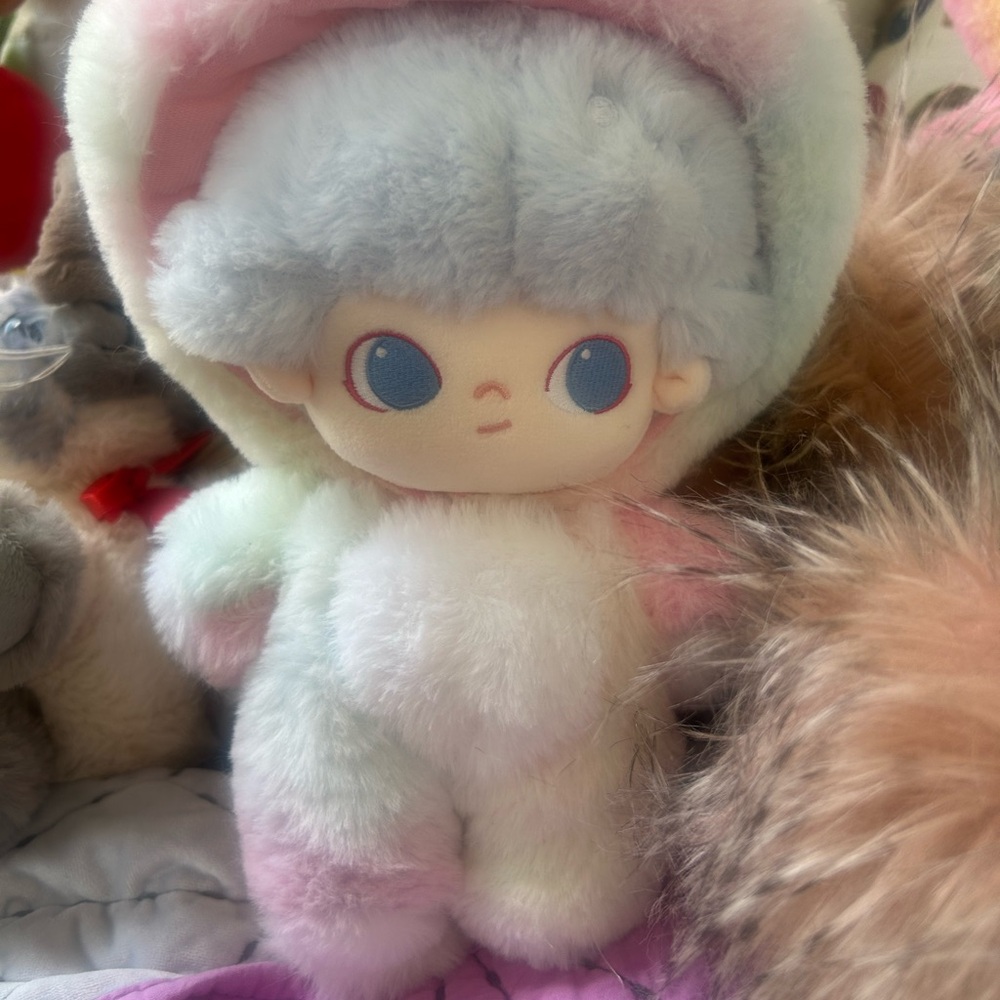 Dommo Popmart plush doll no one's going to sleep tonight
